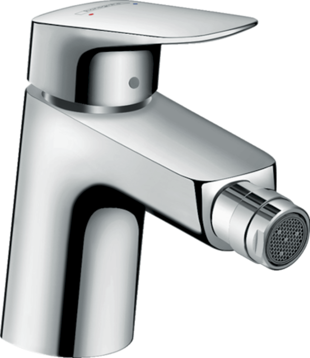 Bidetová batéria Hansgrohe Logis s výpusťou chróm 71204000