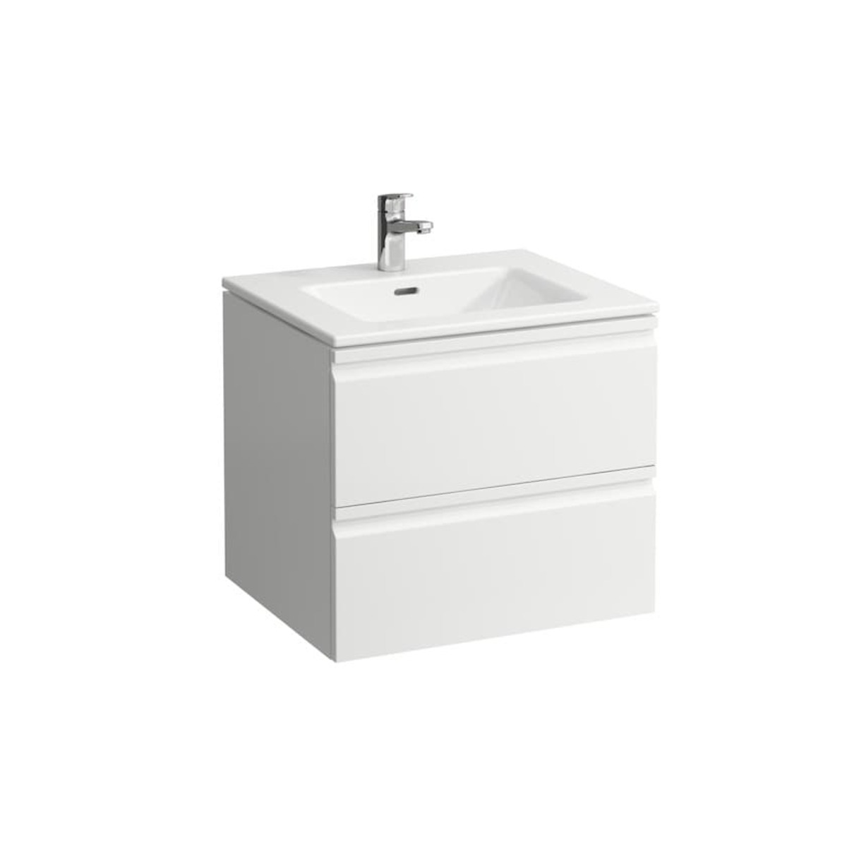 Kúpeľňová skrinka s umývadlom Laufen PRO S 60x44x50 cm biela mat H8619614631041