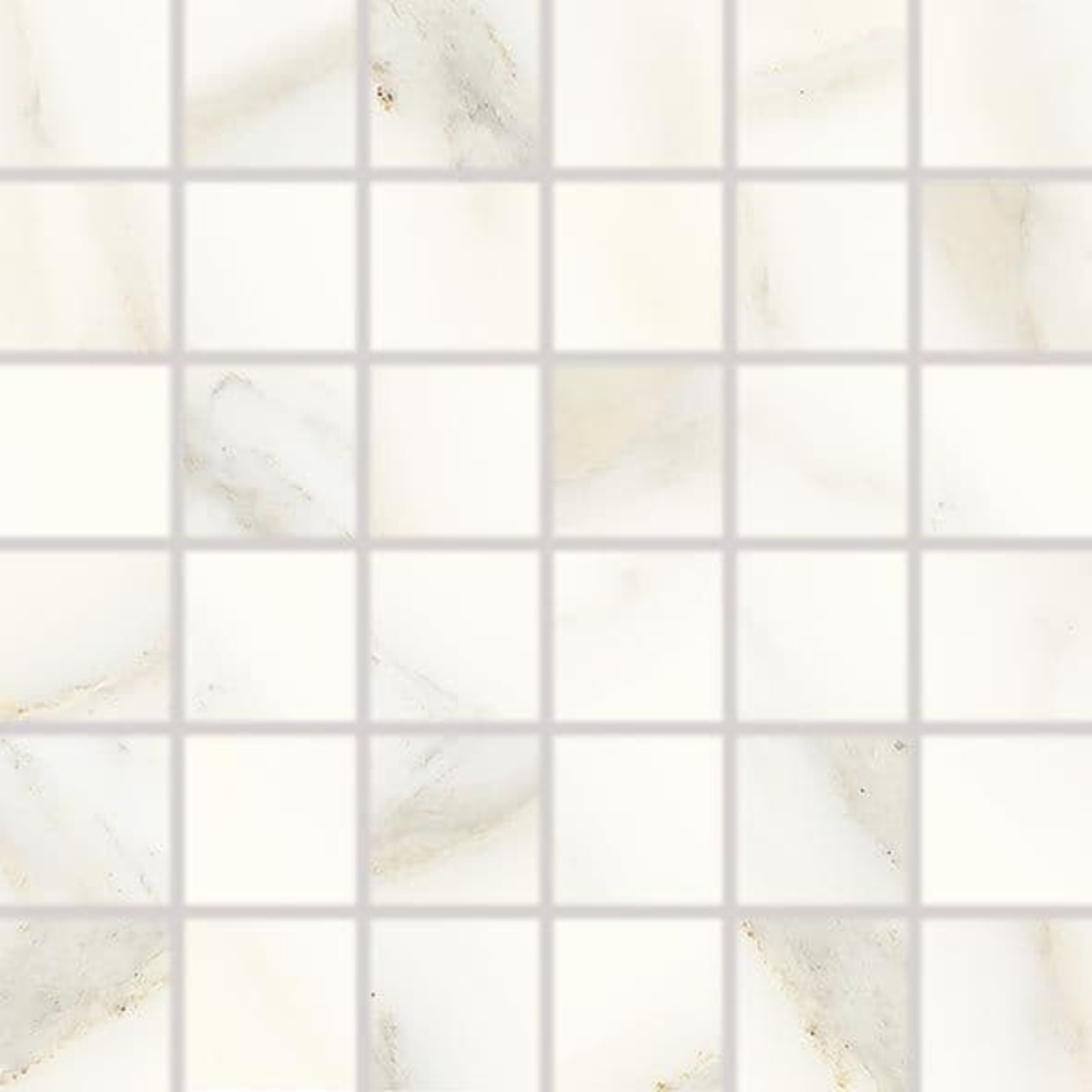 Mozaika Rako Cava biela 30x30 cm mat WDM05730.1